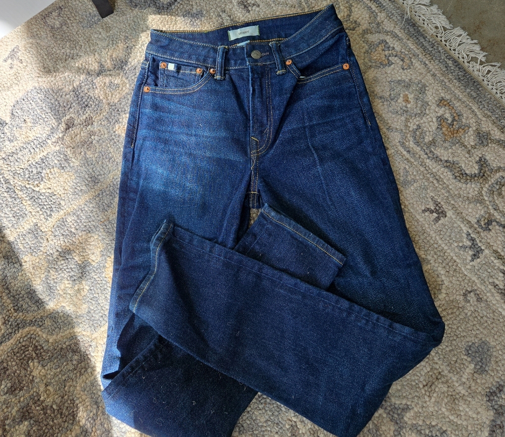 American Eagle Outfitters Deep Indigo Straight Leg Jeans